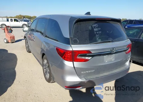 2022 Honda Odyssey Ex-L из США, поврежденный, VIN 5FNRL6H71NB052684